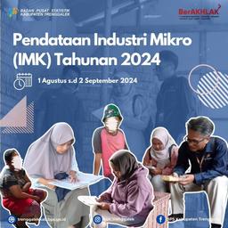 Pendataan Survei Industri Mikro Kecil (IMK) Tahunan 2024