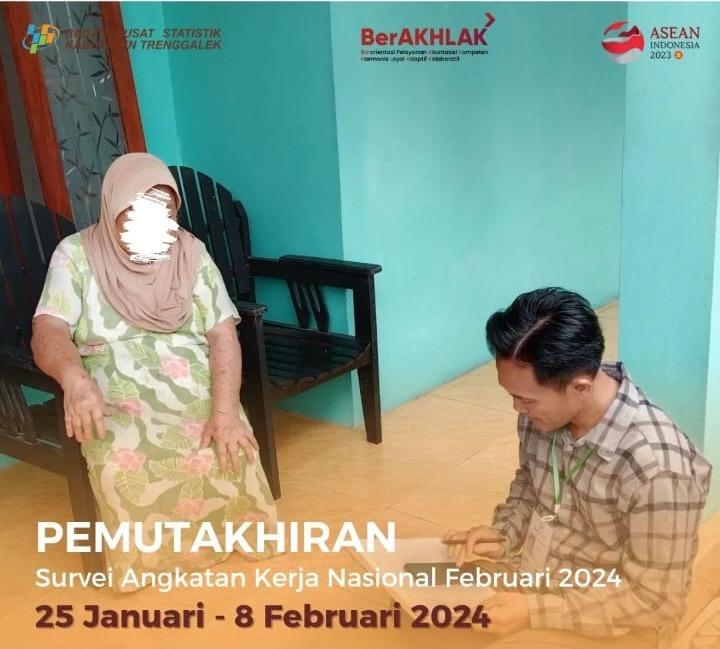 Pemutakhiran Survei Angkatan Kerja Nasional Februari 2024