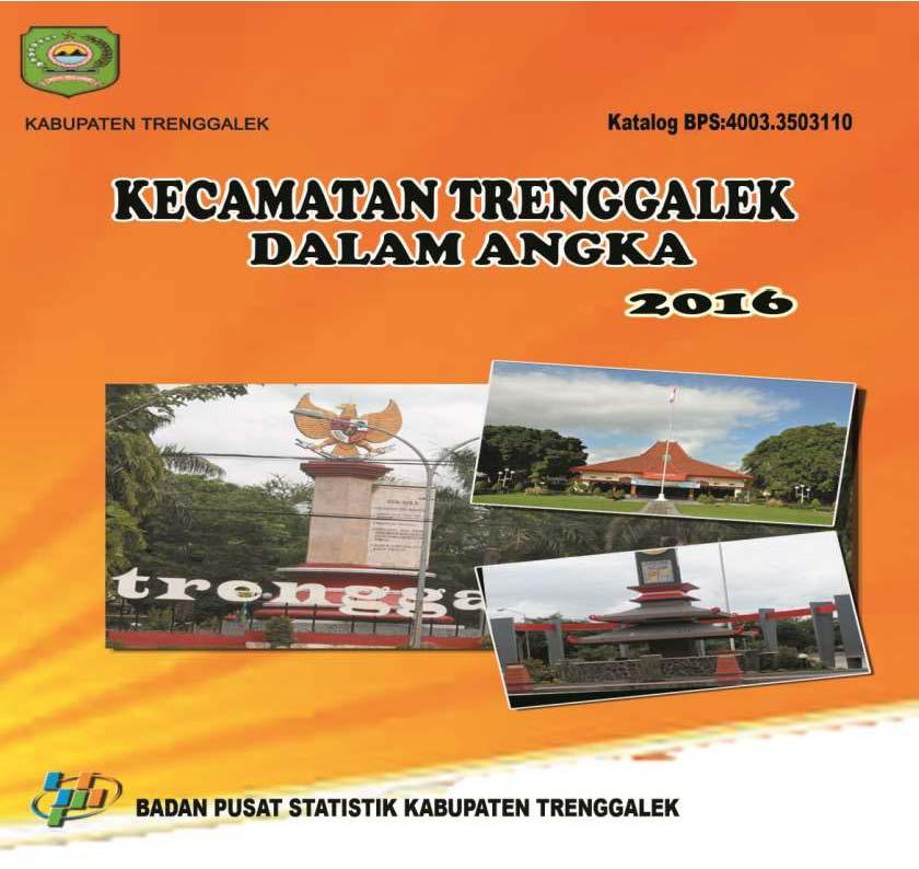 Trenggalek Subdistricts in Figures 2016