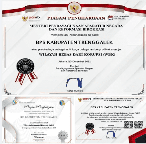 Award to BPS Trenggalek