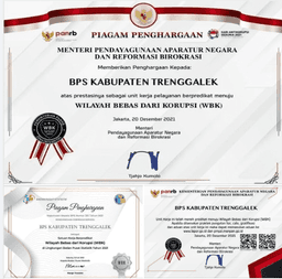 Award to BPS Trenggalek