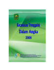 KECAMATAN TRENGGALEK DALAM ANGKA 2008