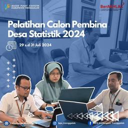 Pelatihan Calon Pembina Desa Cinta Statistik (Desa Cantik) 2024