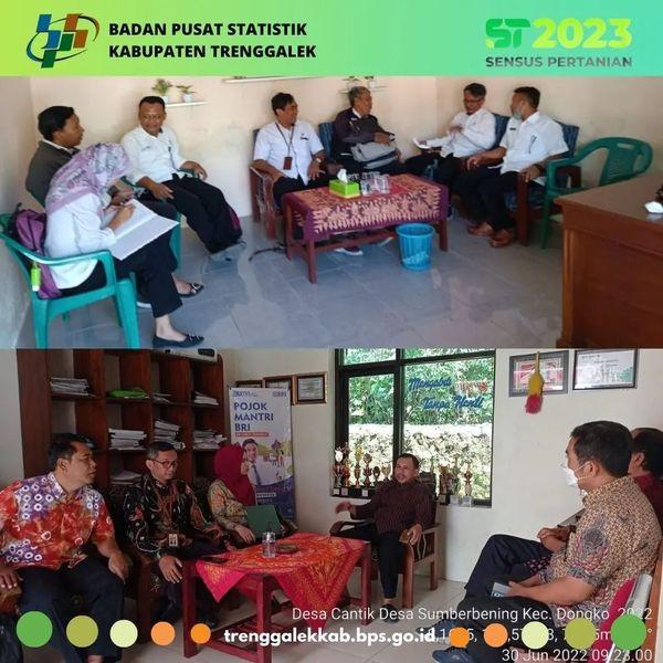 Coordination with villages in the context of developing Beautiful Villages (Desa Cinta Statistik)