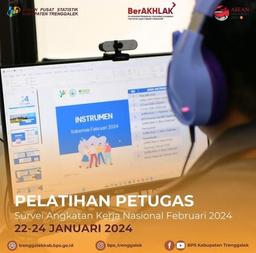 Pelatihan Petugas Survei Angkatan Kerja Nasional Februari 2024