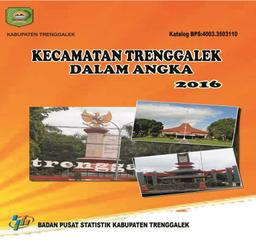 Trenggalek Subdistricts In Figures 2016