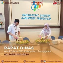 Rapat Dinas Awal Tahun BPS Kabupaten Trenggalek