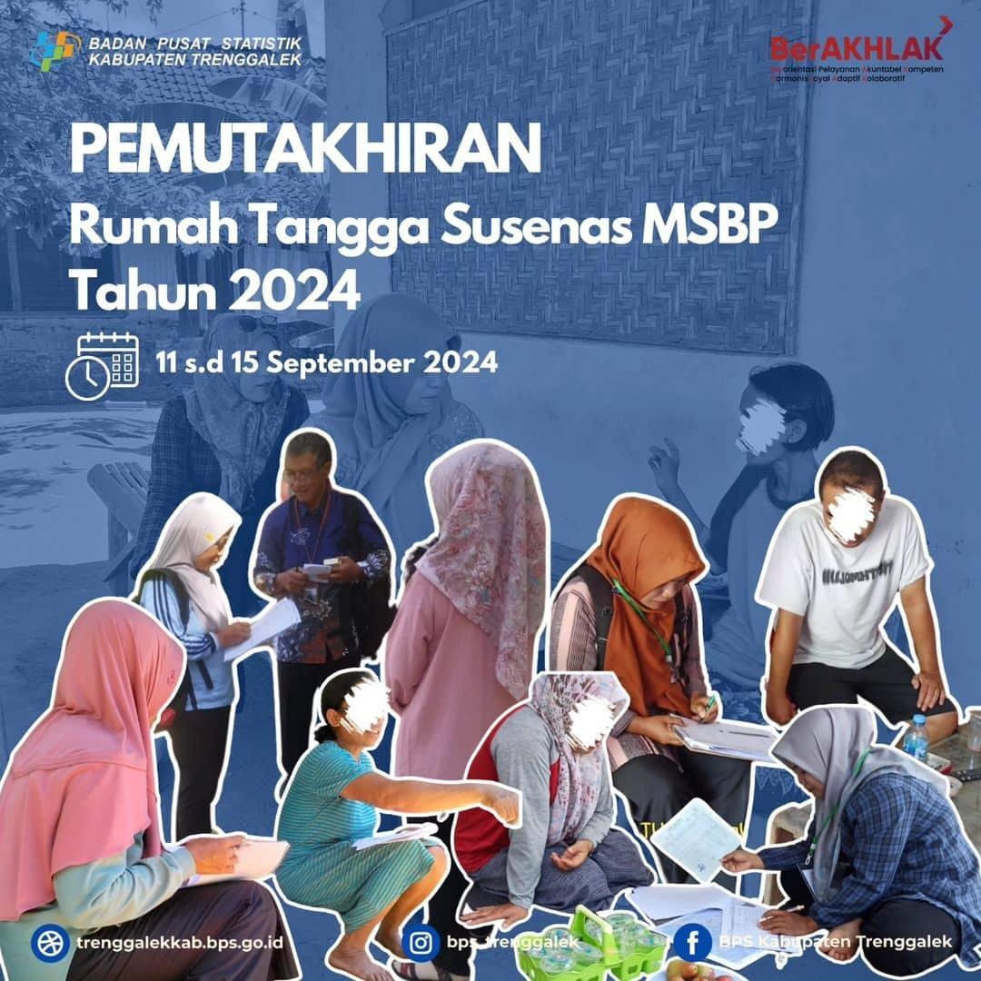 Update on Susenas MSBP Households for 2024