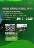 Produk Domestik Regional Bruto Kabupaten Trenggalek Menurut Lapangan Usaha 2016-2020