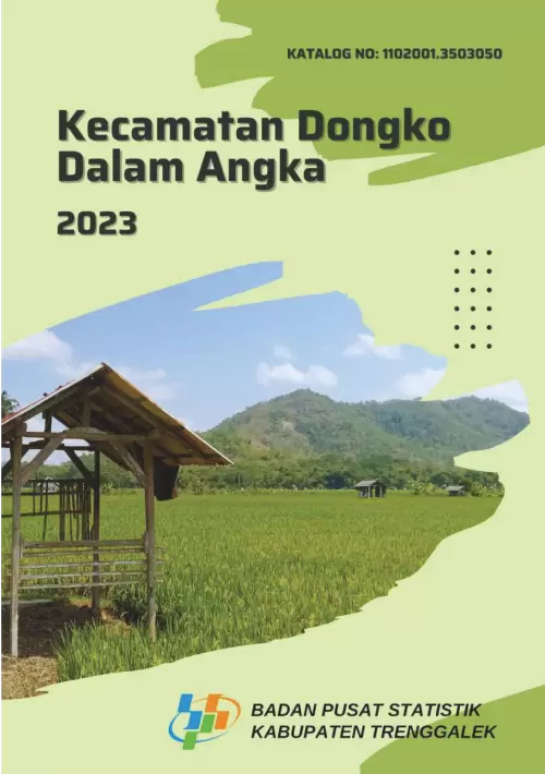 Kecamatan Dongko Dalam Angka 2023